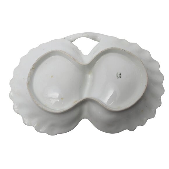 Antique H & Haviland Limoges Fine China Candy Dish Bowl Tray Gold Floral France - Picture 4 of 9